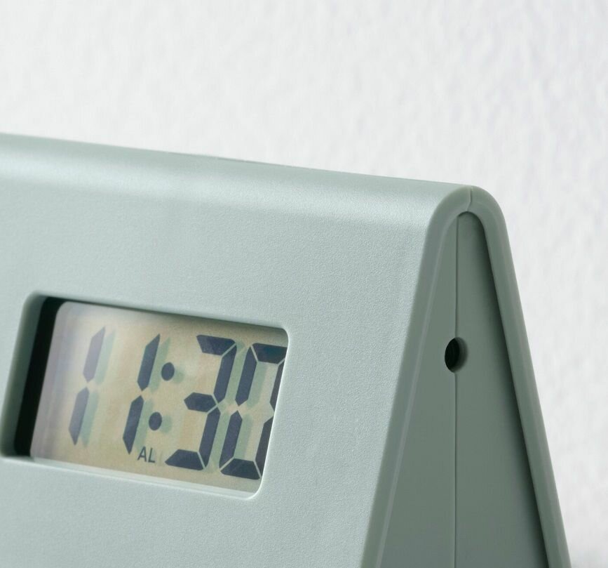 Электронные Будильники Xiaomi Часы-будильник IKEA "KUPONG", электронный механизм, полипропилен