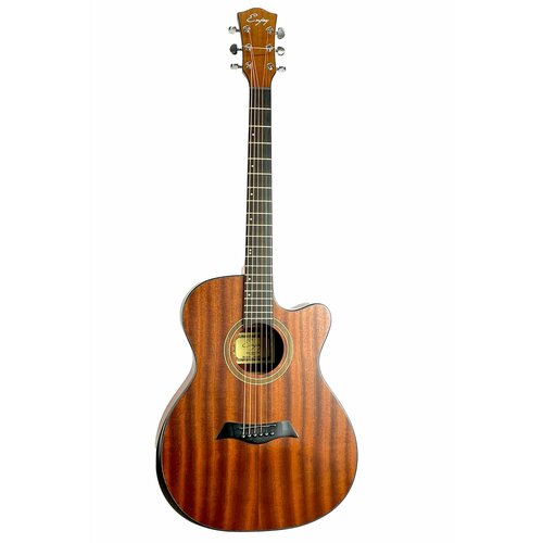 ENJOY E40-550 Акустическая гитара из сапеле, матовая