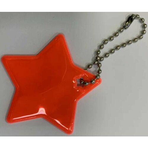 Светоотражатель , 1 шт., оранжевый