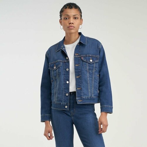 Джинсовая куртка  Levis, размер XXS, синий