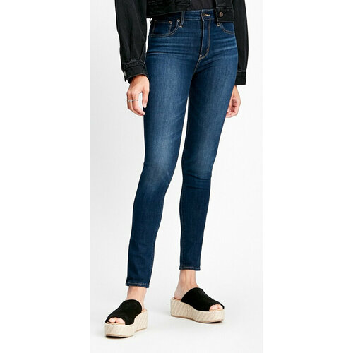 фото Джинсы скинни levi's, размер 25/30, синий