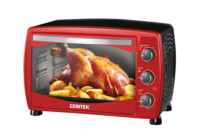 Мини-печь Centek CT-1531-42 Promo 42л 1600Вт красный .