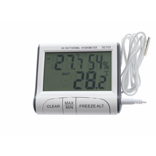 Термометр-гигрометр цифровой DC103 двухканальный 82800₽