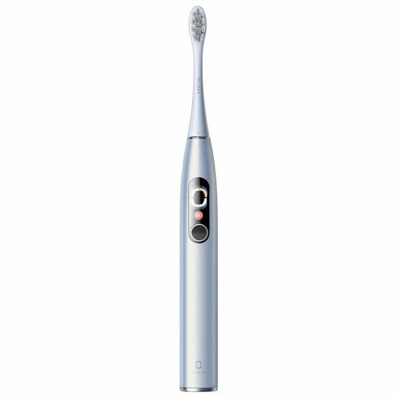 Электрическая зубная щетка Комплект Oclean X Pro Digital Set (Серебрянный)