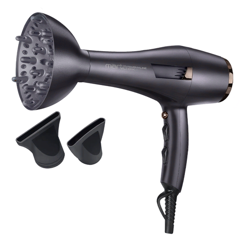 Фен Marta MT-HD1401B серый жемчуг 267300₽