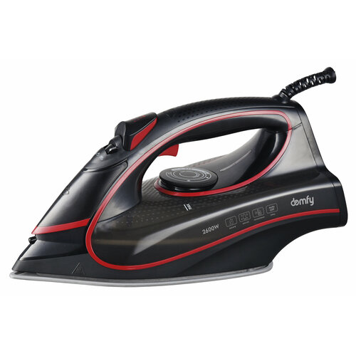 Утюг Domfy DSC-EI606 2600Вт черныйкрасный 349200₽