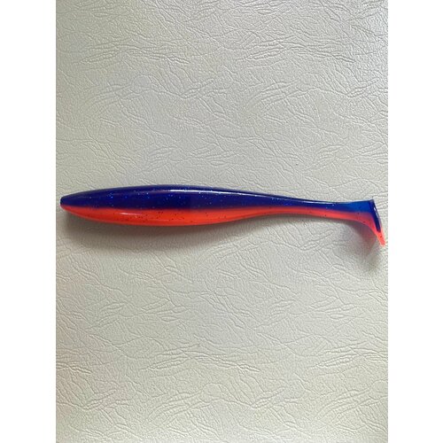 Силиконовая приманка Малёк (Easy minnow) 20 см, 1 шт, Фиолетово-красный (Violet-fire).