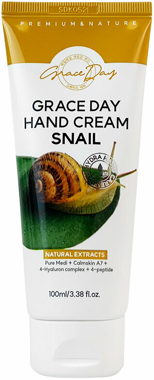 Grace Day~Восстанавливающий крем для рук с муцином улитки~Hand Cream Snail