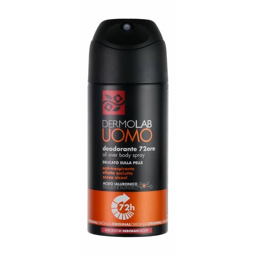 DERMOLAB UOMO Дезодорант спрей для тела 72H All Over Body Spray Original, 150 мл