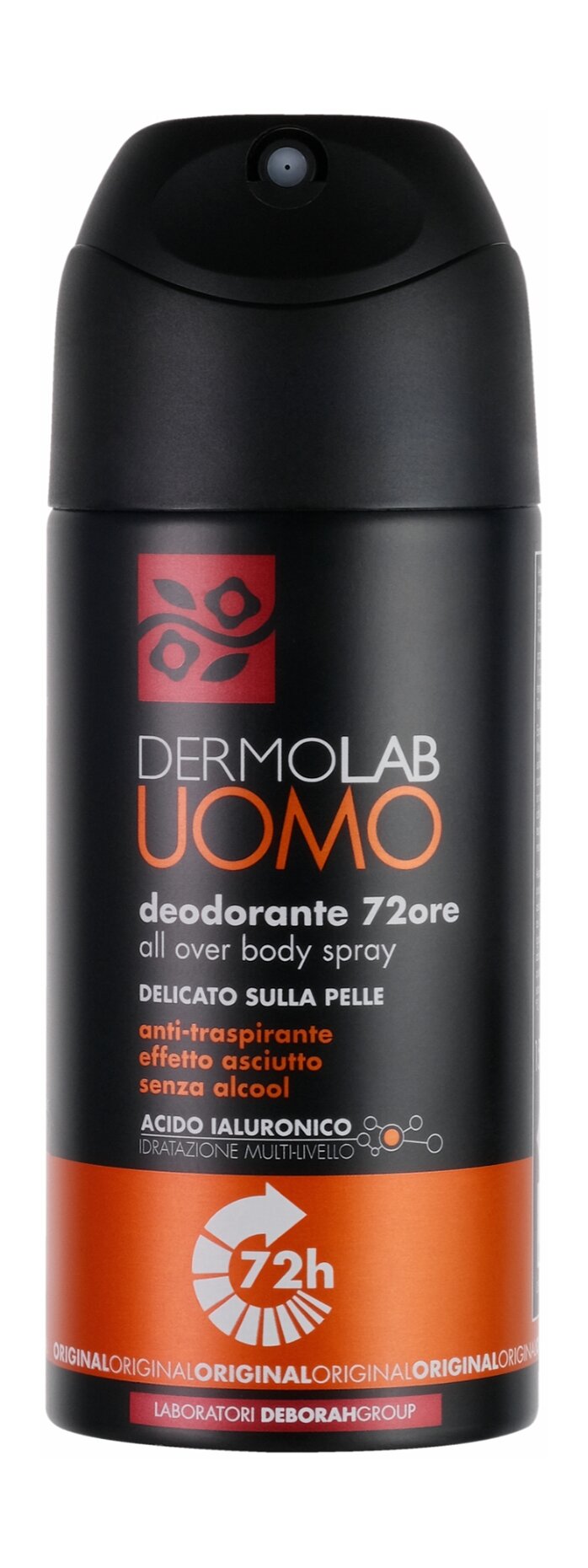 DERMOLAB UOMO Дезодорант спрей для тела 72H All Over Body Spray Original, 150 мл