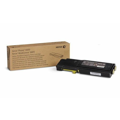 Тонер-картридж Xerox 106R02251 для Phaser 6600/ WorkCentre 6605 желтый 2000стр