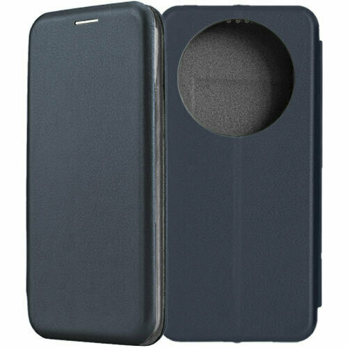 Чехол-книжка Fashion Case для Huawei Honor X9a темно-синий чехол книжка fashion case для huawei honor x8a темно синий