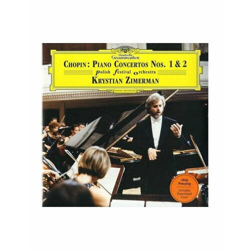 Виниловые пластинки, Deutsche Grammophon, KRYSTIAN ZIMERMAN - Chopin: Piano Concertos Nos. 1 & 2 (2LP) krystian zimerman chopin 4 ballads