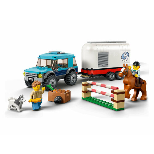 Конструктор LEGO City 60327 Конструктор Машина с прицепом для лошади