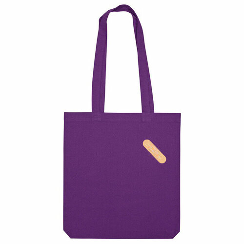 фото Сумка шоппер us basic, фиолетовый