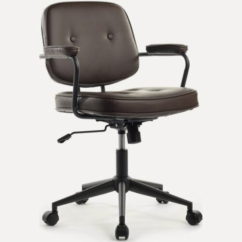 Изображение товара Кресло руководителя Riva Design CHESTER W-221 Коричневая (LFP3-04) экокожа 60*65*82-104