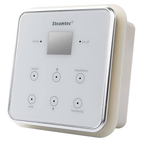 Пульт управления парогенератора Steamtec TOLO KEYвлагостойкий в белом цвете 1177000₽