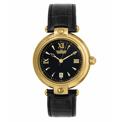 фото Наручные часы, золотой, черный полетстиль