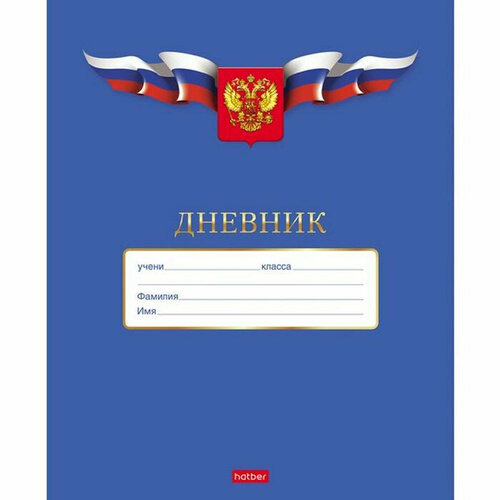 Дневник школьный мягкая обложка Hatber) Российского школьника арт.40Д5В_15624. Количество в наборе 5 шт.