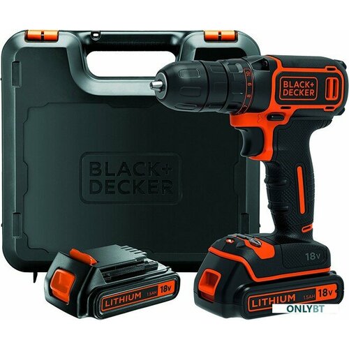 Дрель-шуруповерт BLACK+DECKER BDCDC18KB-QW