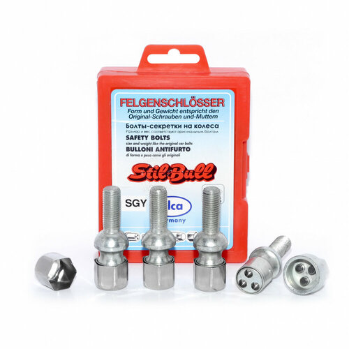 Heyner Болты-секретки SGY M12x15 L30мм ключ 17 856 090 3920₽