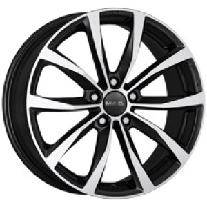Литой колесный диск Mak Wolf 6.5x16/5x112 D57.1 ET42 Black mirror