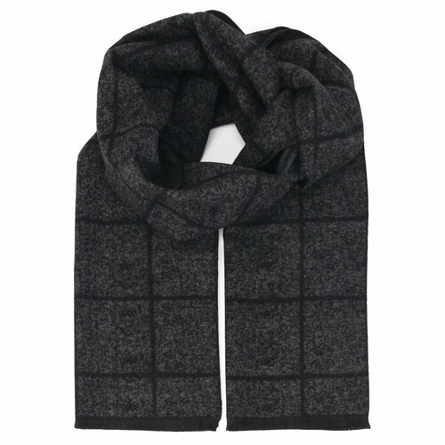 фото Шарф lekiko,183х31 см, черный