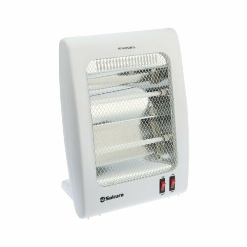 Обогреватель Sakura SA-0670W кварцевый инфракрасный 900 Вт белый комплект из 2 шт 429500₽
