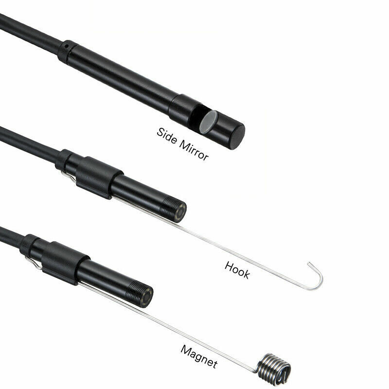 Технический USB эндоскоп с поддержкой Android (5.5 мм, 2 метра) для диагностики двигателя разъем Type-C — фото 1