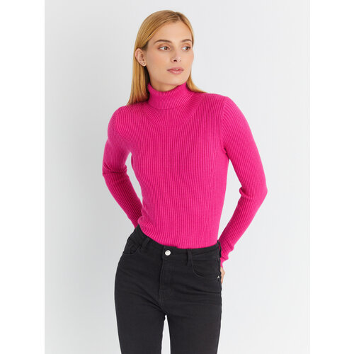 фото Водолазка zolla, размер m, розовый