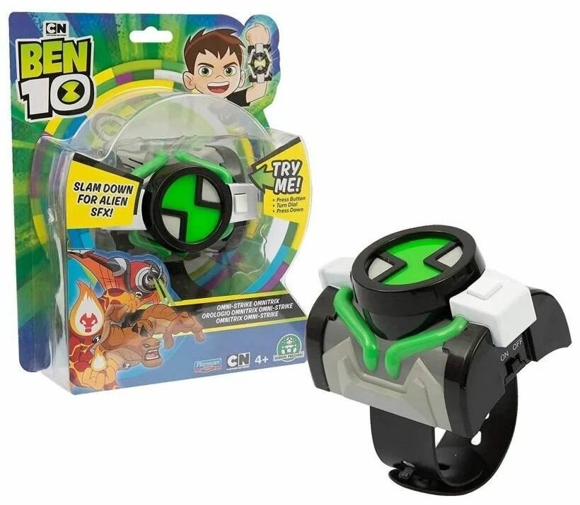 Интерактивная игрушка Часы Бен 10 Омнистрайк (звук, свет) Ben 10 Watch Omni-Scop Omnitrix 76956