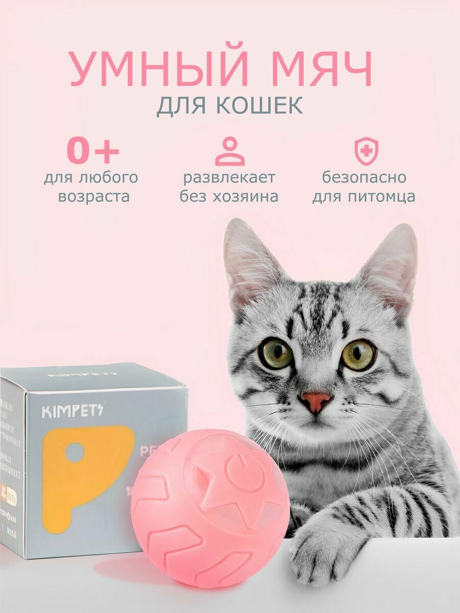 Умный мяч для кошек