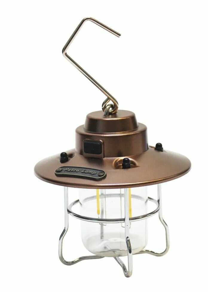 Фонарь кемпинговый подвесной аккумуляторный портативный фонарь ретро стиль, винтажный светильник