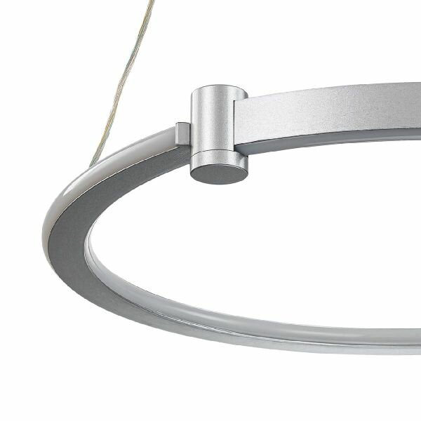 Подвесной светодиодный светильник Indigo Circolato 14015/1P Silver - фото №3