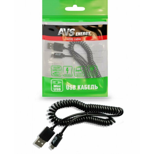 Кабель (AVS MN-32 mini USB (2м, витой)) кабель avs mini usb 2м витой mn 32 a78884s
