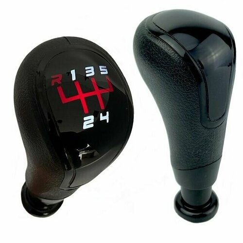 (KONKURENT) Ручка кпп с LED подсветкой (красный цвет) R вперед