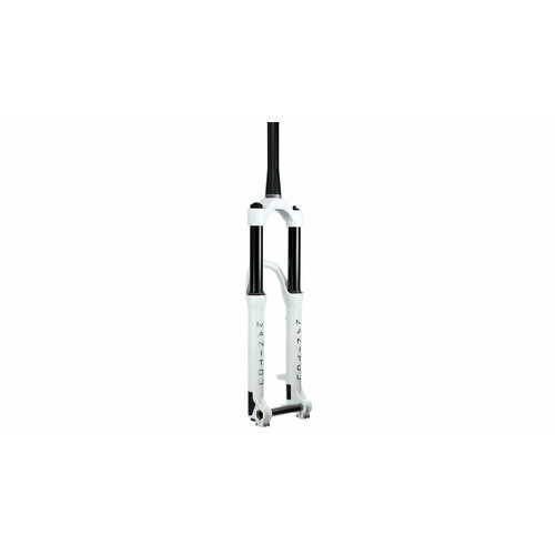 фото Аморт. вилка manitou circus expert 26" 100mm tapered 20mm axle white (191-29495-a805)