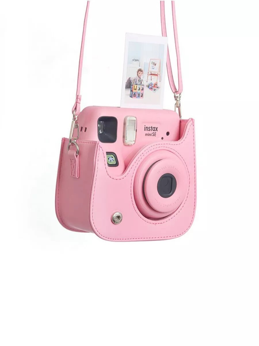 Чехол для фотоаппарата Instax mini SE и 7+ из экокожи — фото 1