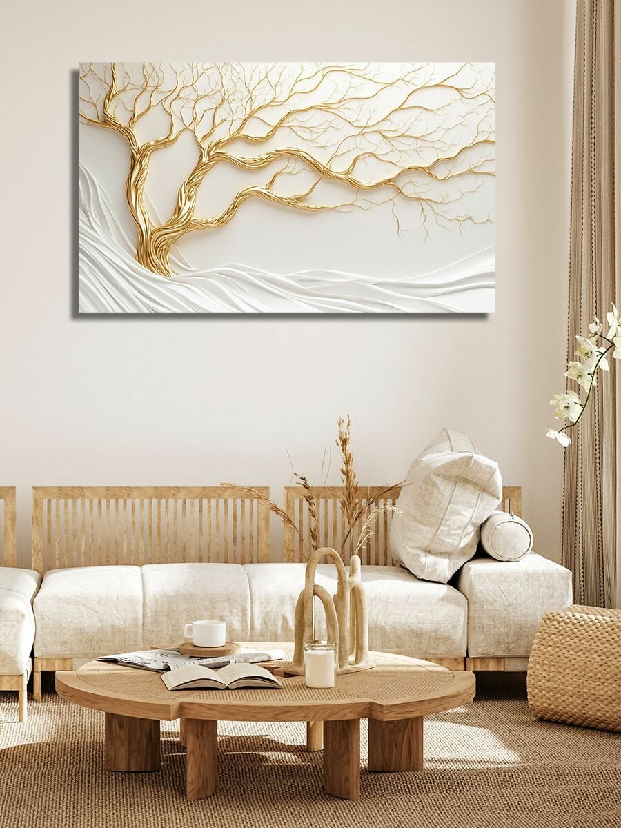 Картина на холсте LOFTime 60х100 дерево ЗОЛ 3 КБ-936-60100