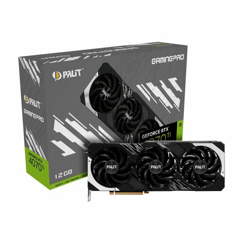 Видеокарта Palit GeForce RTX 4070 Ti GamingPro 12 ГБ NED407T019K9-1043A 102990₽