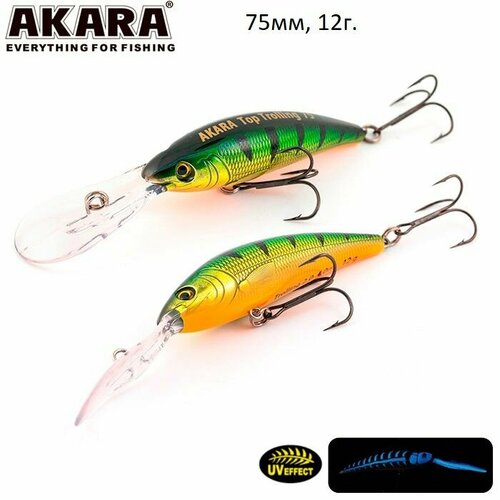 Рыболовная приманка Воблер Akara Top Trolling 90мм. 17г. №A18