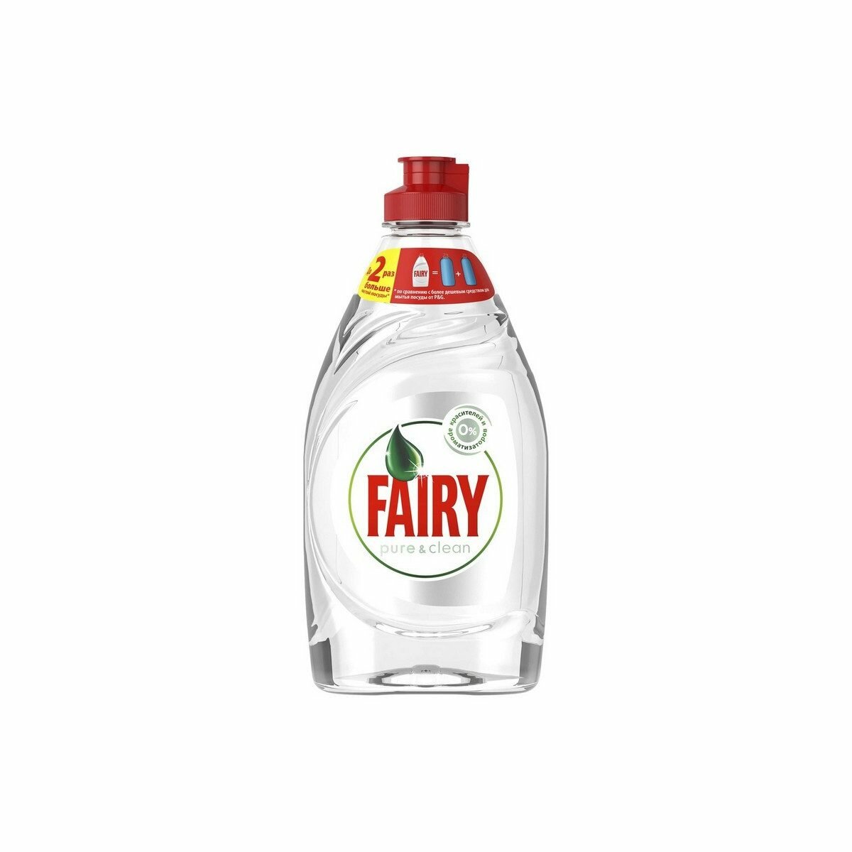 Средство для мытья посуды Fairy Pure&Clean, 450мл - фото №1