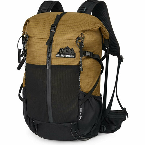 Рюкзак Naturehike CNK2300016 Helium 30 л + 5 л коричневый с черным