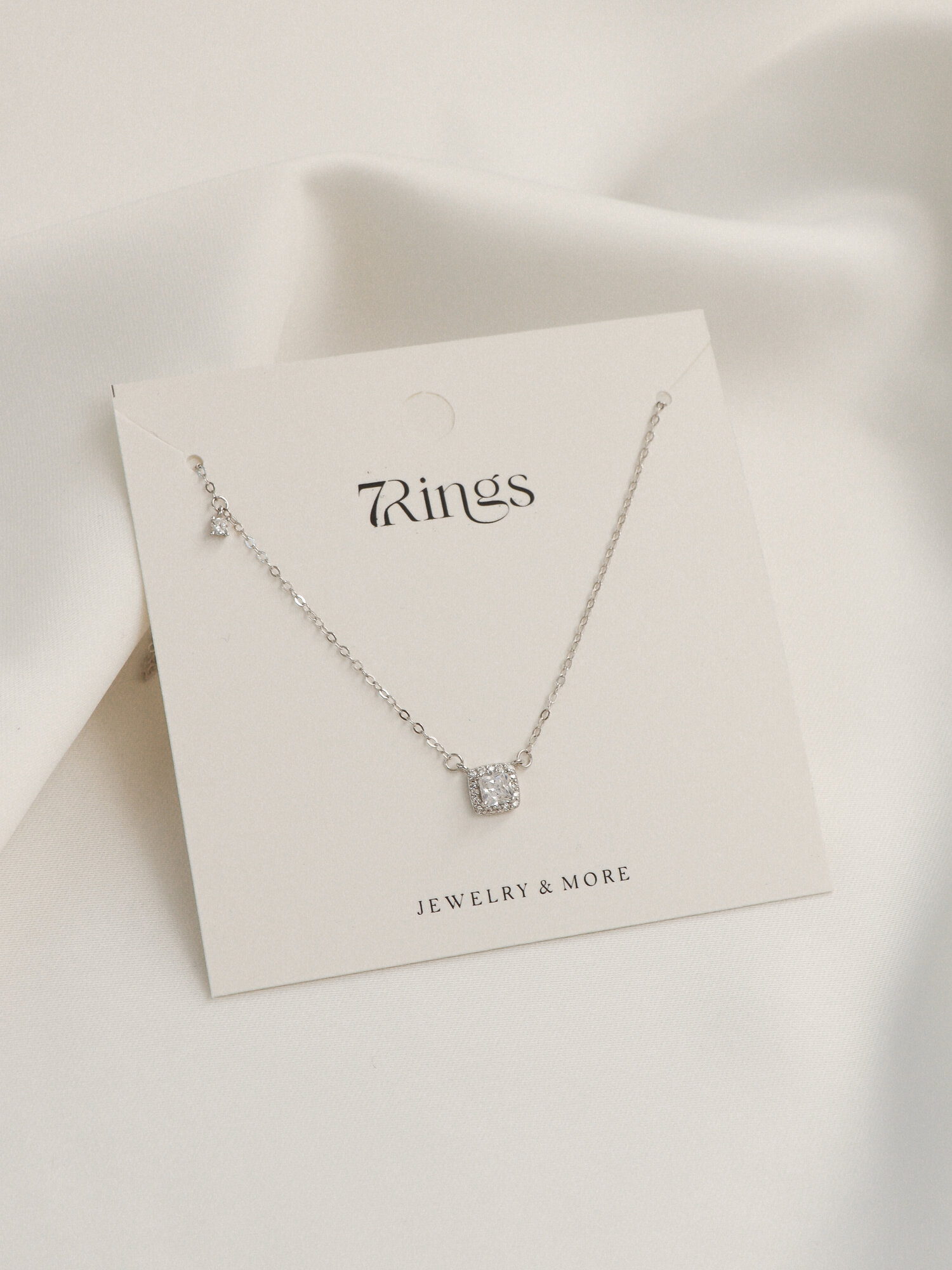 Цепь, 1 шт., длина 45.5 см, серебряный