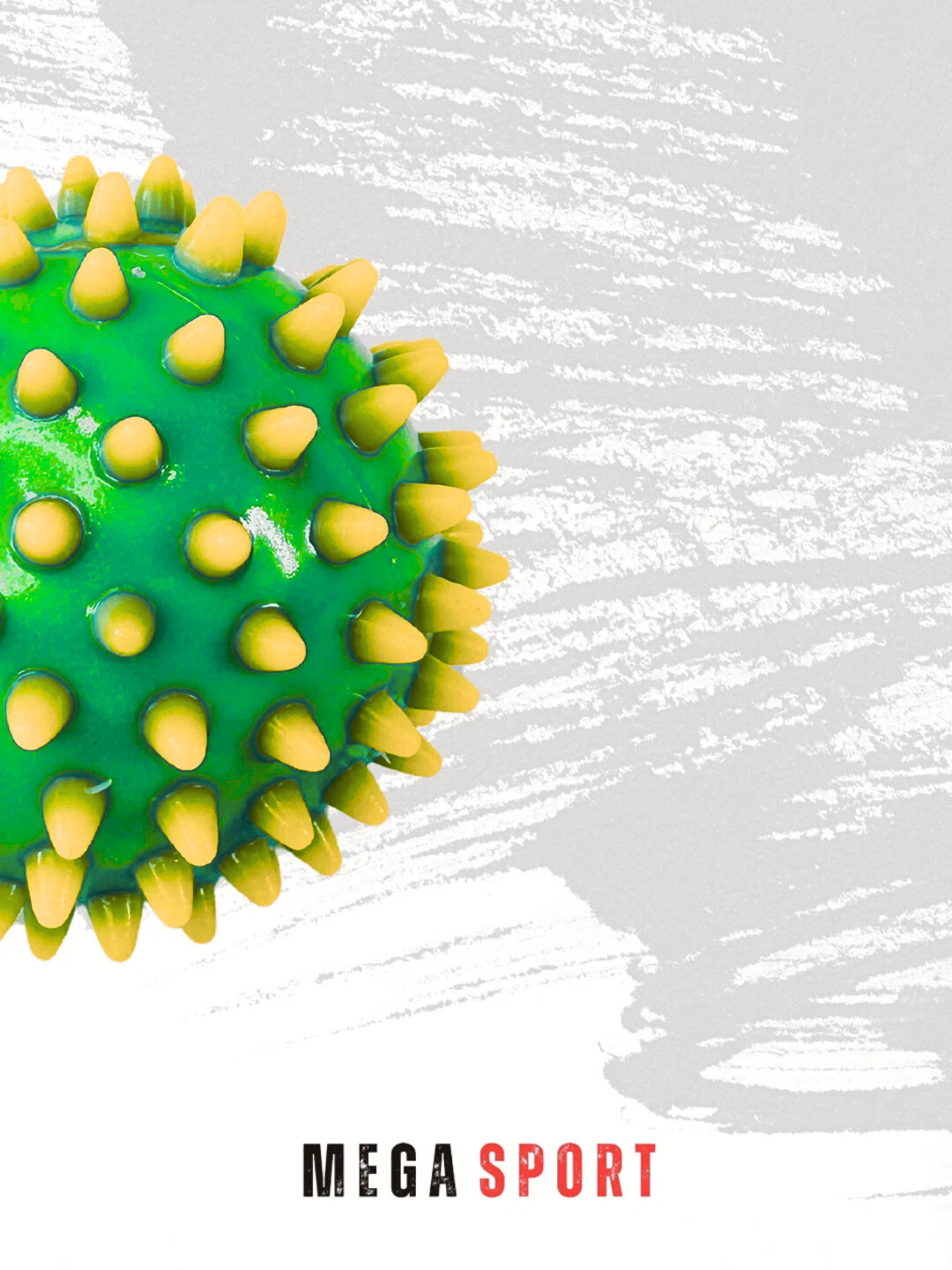 Массажный мяч для МФР, проминания стопы, йоги и фитнеса yawl_sarq — фото 1