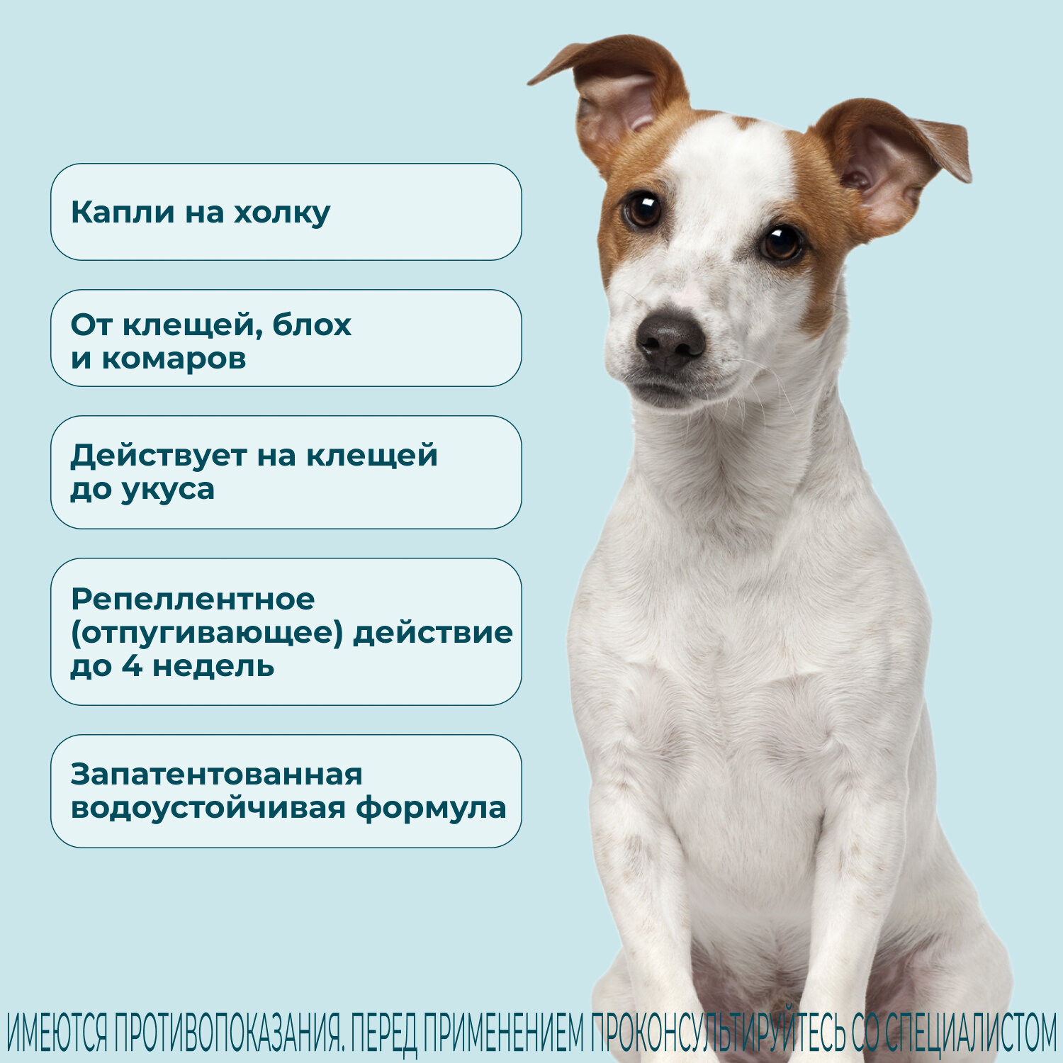 Капли для собак АТАКСА - фото №3