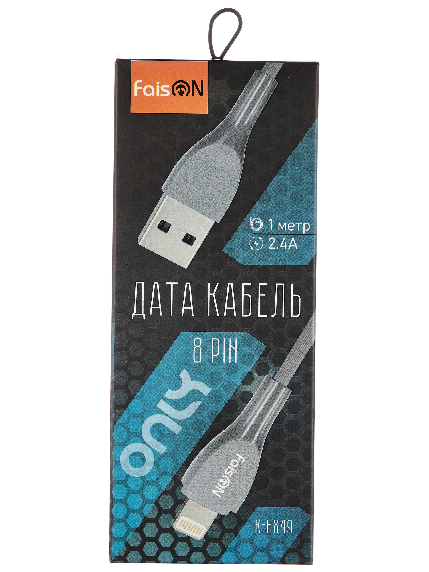 Кабель Faison К-HX49 Only (USB-Lightning)