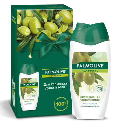 Гель-крем для душа Palmolive Натурэль Интенсивное увлажнениеолива, 250 мл, 250 г гель для душа palmolive натурэль натурэль интенсивное увлажнение с оливкой и молочком 750 мл