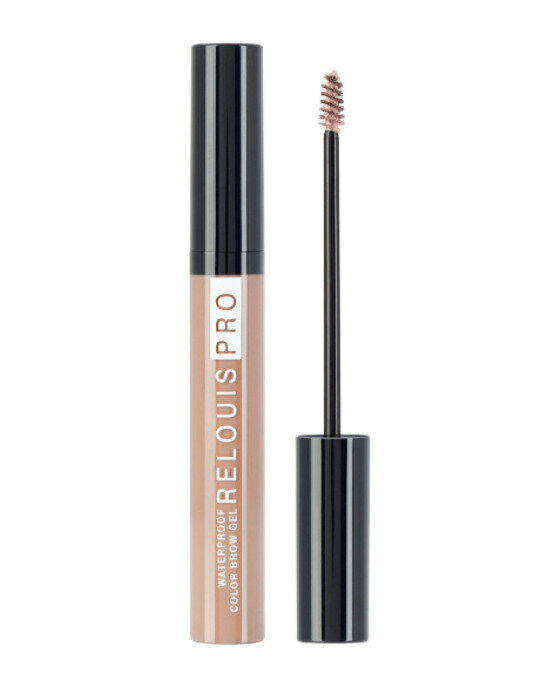 Relouis Гель для бровей Waterproof Color Brow Gel, водостойкий, оттеночный, тон 01 Blonde, 7,5 г