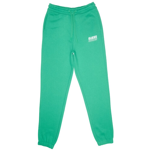 Брюки спортивные джоггеры GUESS, размер 46/M, зеленый брюки джоггеры guess размер m зеленый